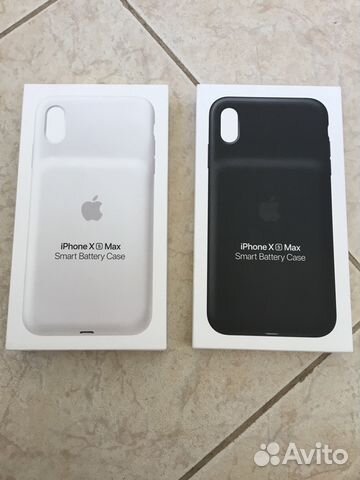 Smart Battery Case iPhone XS Max (White и Black)