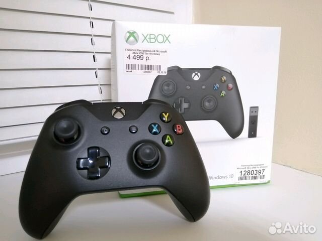 Контроллер Xbox One + Адаптер для PC