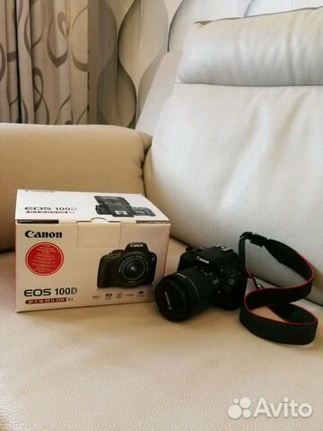 Canon 100D Black Kit