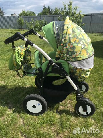 Продаю детскую коляску Indigo 2 в 1 (легкая)