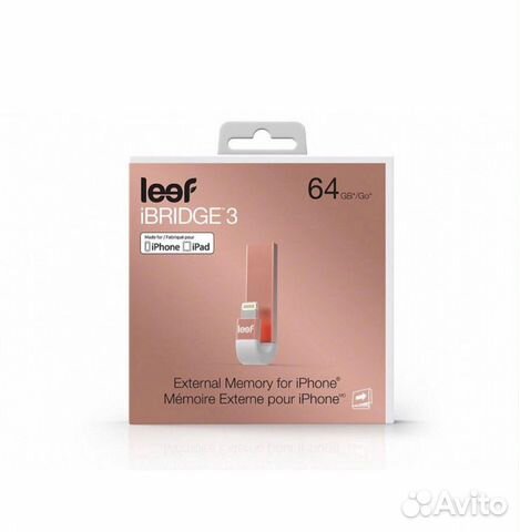 Leef ibridge 3 флешка для iPhone