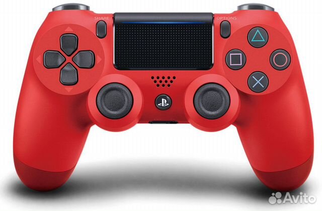Геймпад для Sony PS4 DualShock 4 v2 красная лава