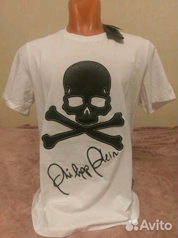 Эксклюзивная футболка Philipp Plein унисекс