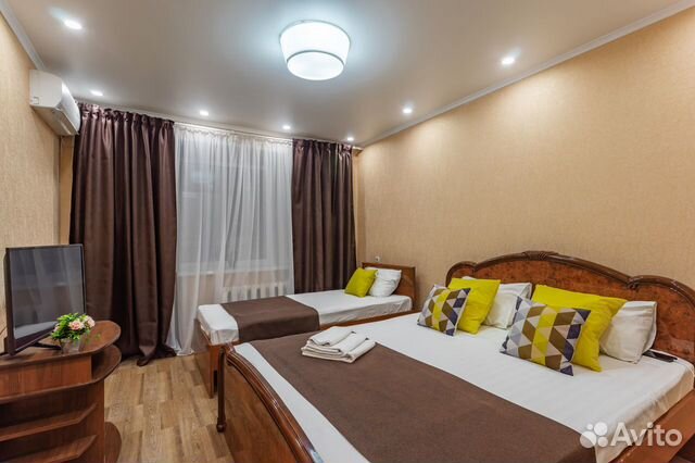 

1-к. квартира, 40 м², 2 кровати