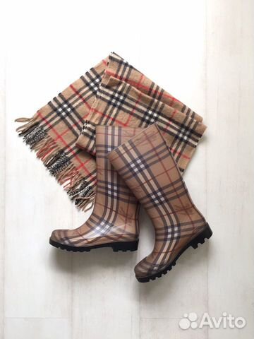 Резиновые сапоги Burberry 36 размер Резиновые сапоги Burberry 36 размер