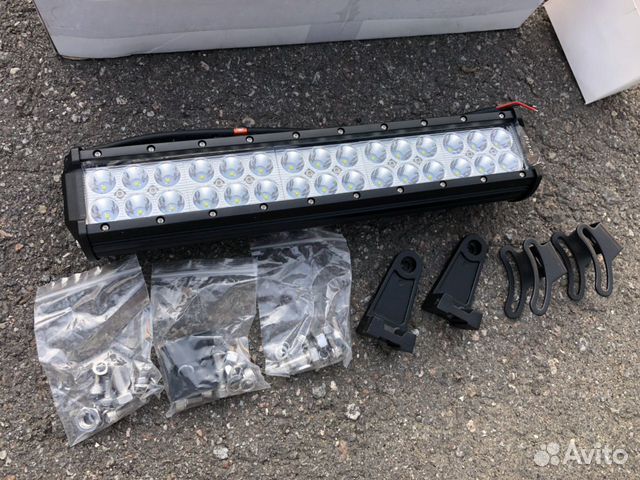 Фара дальнего света риф 370мм 90W LED