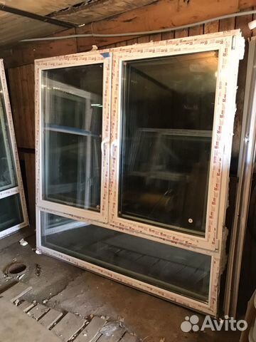 Панорамное Окно пвх 198(в) х189(ш)