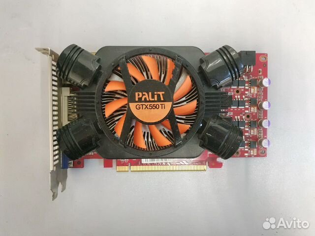 Видеокарта Palit GeForce GTX 550Ti, 1Gb