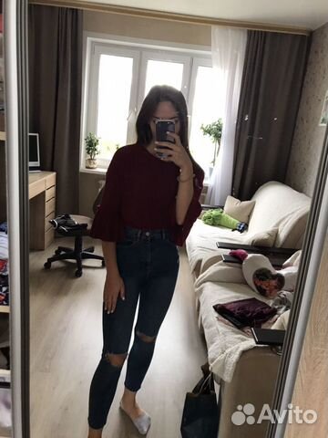 Джинсы кофта zara, pull&bear