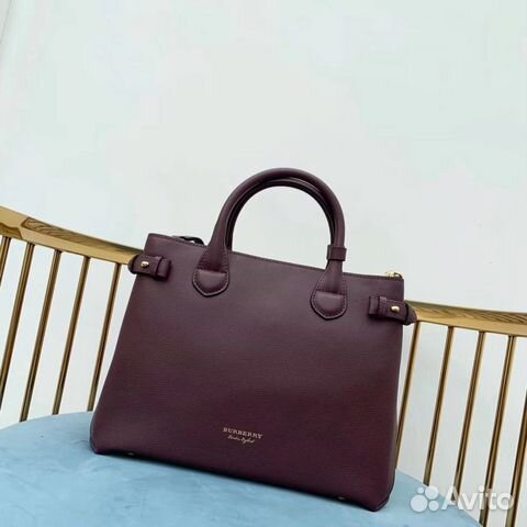 Сумка бордовая burberry Banner 7941 Сумка бордовая burberry Banner 7941