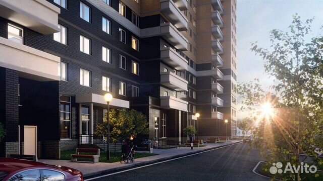 1-к квартира, 40 м², 22/24 эт.
