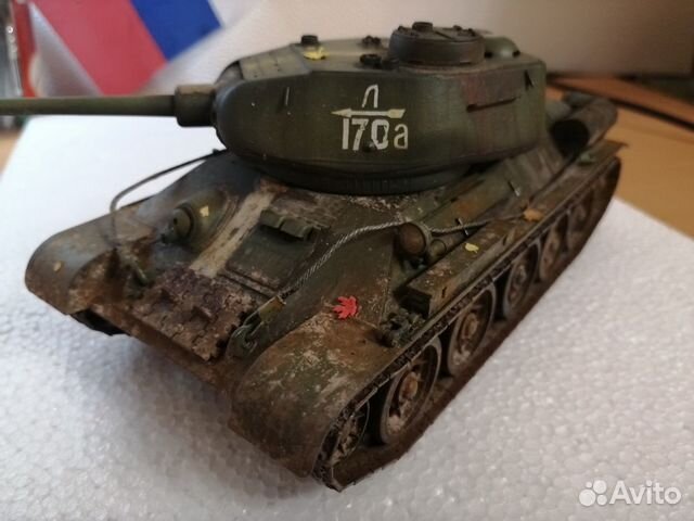 Модель танка Т-34 85 Модель танка Т-34 85