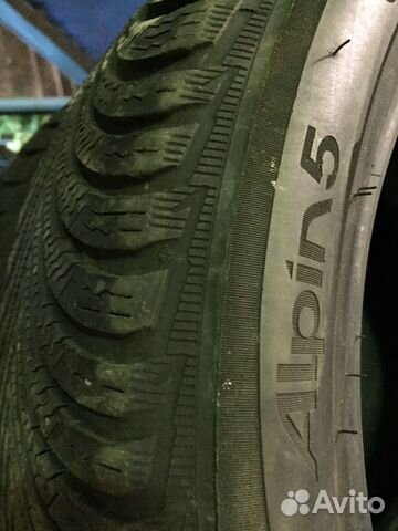 Шины 205/60/16 RUN Flat Michelin Alpin 5 Шины 205/60/16 RUN Flat Michelin Alpin 5