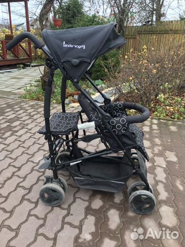 Коляска двухместная складная Kindervagon Коляска двухместная складная Kindervagon