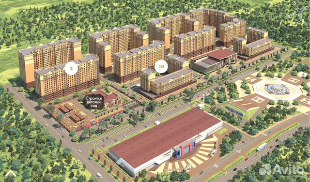 1-к квартира, 39 м², 16/18 эт.
