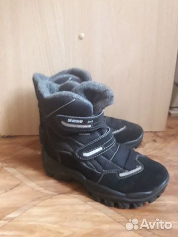 Зимние ботинки 34