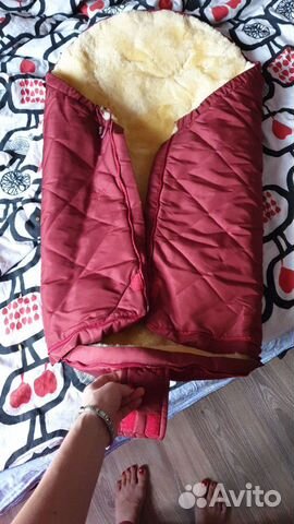 Меховой конверт из натурального меха Меховой конверт из натурального меха