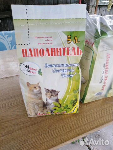 Наполнитель для кошек 5л