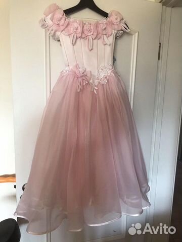 Платье праздничное для девочки 7-8 лет