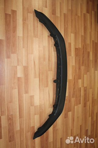 Спойлер переднего бампера Поло Седан дорестайлинг