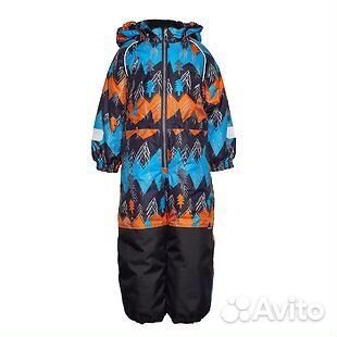 Новый зимний комбинезон Motions 122-128 + шапка