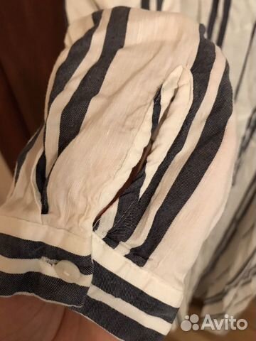 Льняное платье Zara S