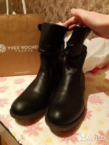 Ботинки новые,зима rieker,женские из нат.кожи