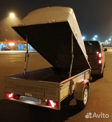 Аренда прицепа легкового с пластиковой крышкой