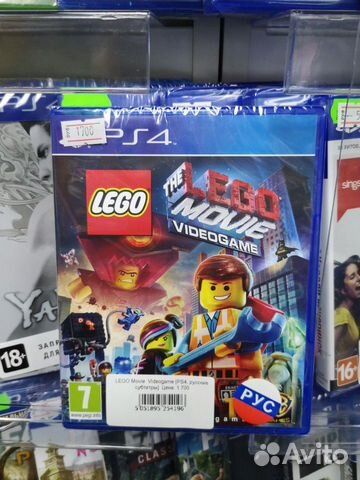 PS4 Lego Movie Videogame новый
