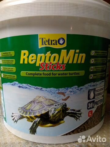 Корм Tetra ReptoMin Sticks для водных черепах купить на Зозу.ру - фотография № 1