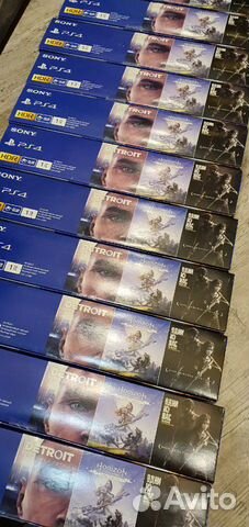 Новые Ps 4 slim 1000gb +3 игры и ps plus 3 месяца Новые Ps 4 slim 1000gb +3 игры и ps plus 3 месяца