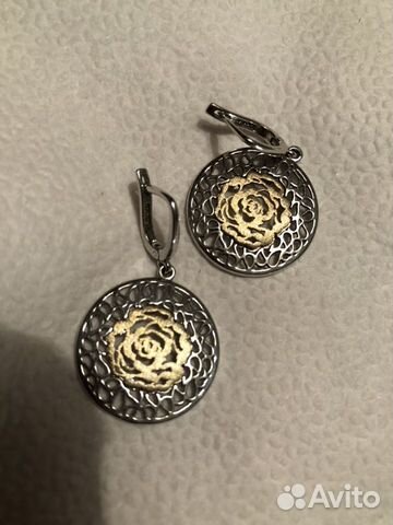 Серьги новые серебряные Серьги новые серебряные
