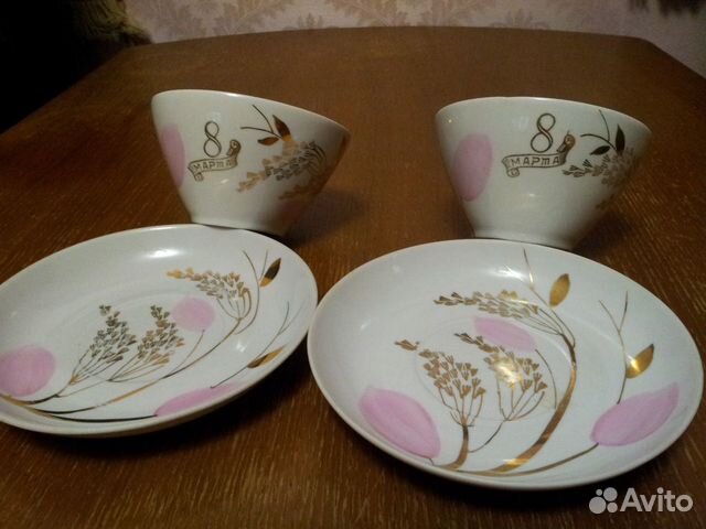 Чашка с блюдцем 