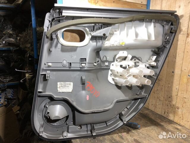 Обшивка задней левой двери Renault Scenic 2 79010