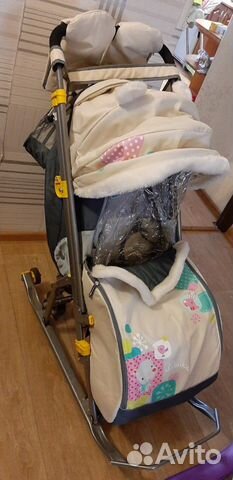 Коляска санки