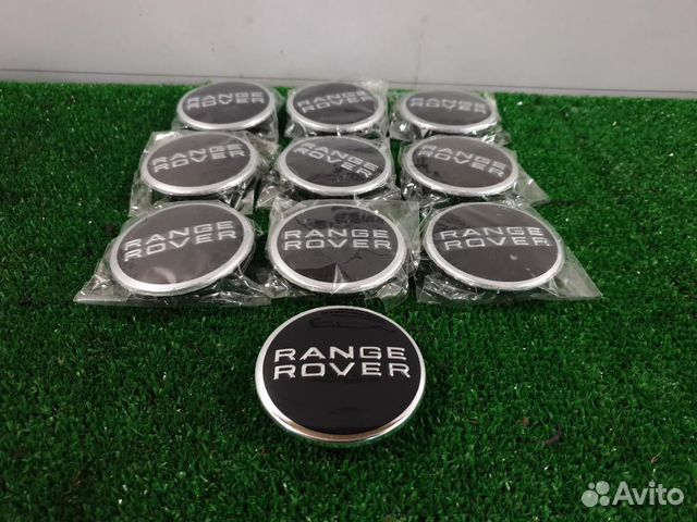 Колпачок ступицы range rover черный хром Range Ro