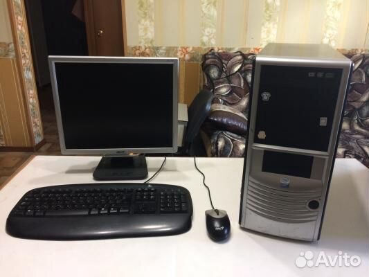 Компьютер E5400/4096/160 + монитор 17' Компьютер E5400/4096/160 + монитор 17'