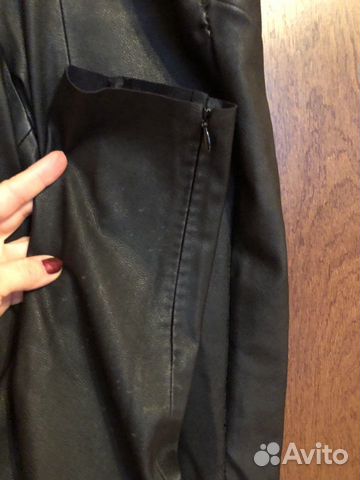 Брюки кожаные