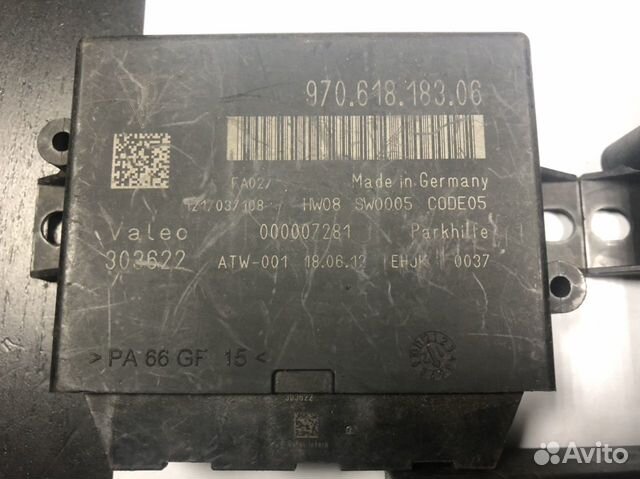 Блок управления парктрониками Porsche 97061818306