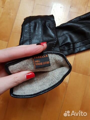 Кожаные перчатки длинные Италия 6,5 Кожаные перчатки длинные Италия 6,5