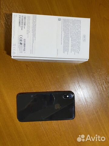 iPhone X/ 64 GB /чёрный