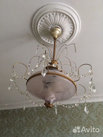 Люстра хрустальная