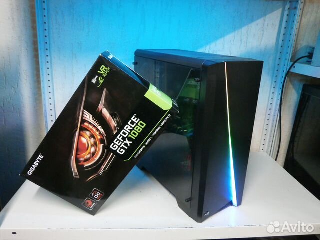 GTX 1080 игровой компьютер Intel i7 8700 GTX 1080 игровой компьютер Intel i7 8700