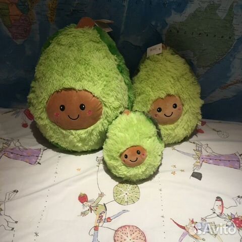 Плюшевая игрушка Авокадо