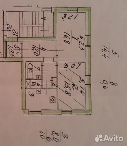 2-к квартира, 60.7 м², 3/4 эт. 2-к квартира, 60.7 м², 3/4 эт.
