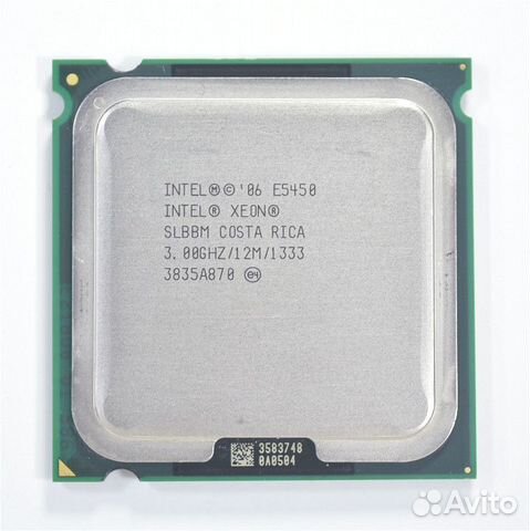 Core 2 Quad Q9650 (Intel Xeon E5450) LGA 775