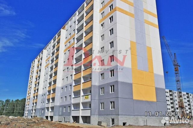 1-к квартира, 35.3 м², 3/10 эт.