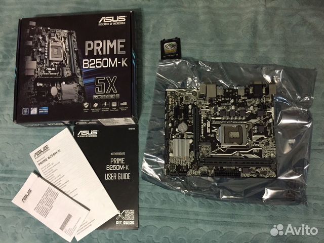 Материнская плата Asus Prime B250m-k Материнская плата Asus Prime B250m-k