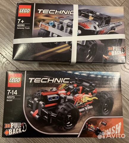 Lego Technic 42073 и 42090