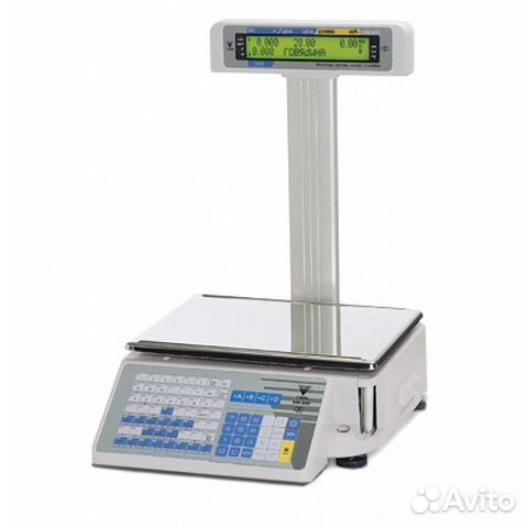 Торговые весы digi SM 300 C печатью этикеток